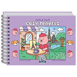 Livro Livro de colorir: cute & calm: cozy travels