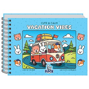 Livro Livro de colorir: cute & calm: vacation vibes