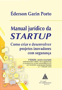 Livro Manual Jurídico Da Startup: Como Criar E Desenvolve...