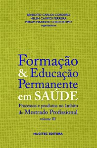 Livro Formação e Educação Permanente em Saúde, volume III...