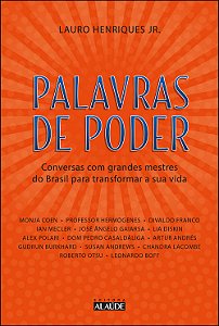 Livro Palavras de poder: conversas com grandes mestres do...