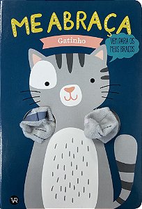 Livro Me Abraça. Gatinho