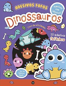 Livro Adesivos Fofos: Dinossauros (Volume 2)