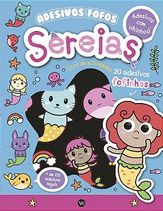 Livro Adesivos Fofos: Sereias (Volume 3)