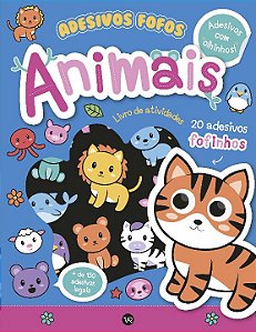 Livro Adesivos Fofos: Animais (Volume 1)