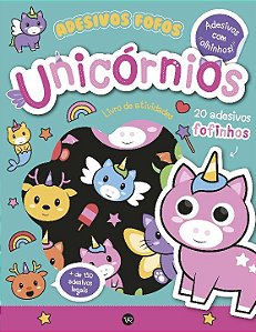 Livro Adesivos Fofos: Unicórnios (Volume 4)