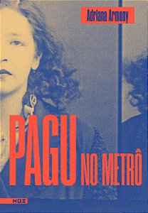 Livro Pagu no metrô