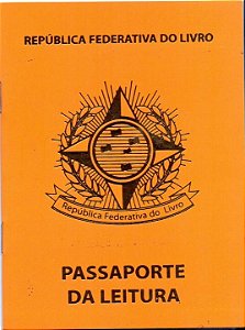 Livro Passaporte Da Leitura  Laranja