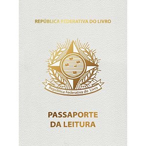 Livro Passaporte da leitura branco
