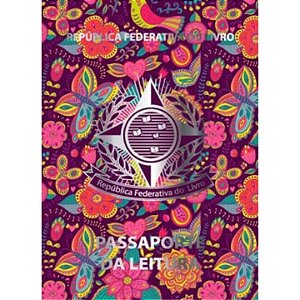 Livro Passaporte da leitura flores