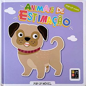 Livro Pop-Up Moveis - Animais De Estimações