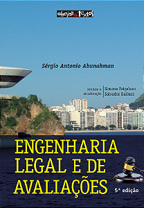 Livro Engenharia legal e de avaliações