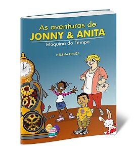 Livro As Aventuras De Jonny E Anita -Maquina Do Tempo
