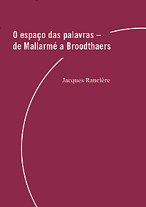 Livro O espaço das palavras: de Mallarmé a Broodthaers