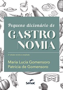 Livro Pequeno dicionário de gastronomia