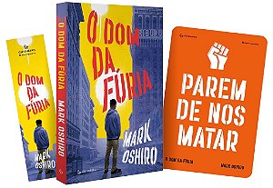 Livro O dom da fúria (Com marcador + estêncil)