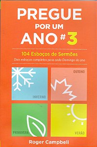 Livro Pregue Por Um Ano 3