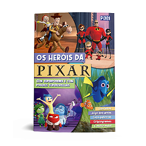 Livro Os Heróis Da Pixar - Livrão