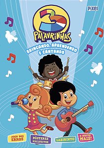 Livro Livrão 3 Palavrinhas: Brincando, Aprendendo e Canta...