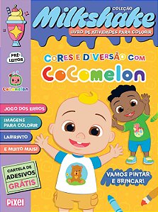 Livro Coleção Milkshake - Cores E Diversão Com Cocomelon
