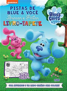 Livro Pistas De Blue & Você - Brincar E Pintar - Livro-Ta...
