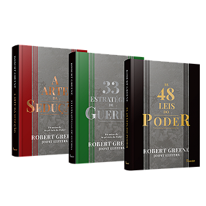 Livro Coleção poder e estratégia - capa dura: 03 livros