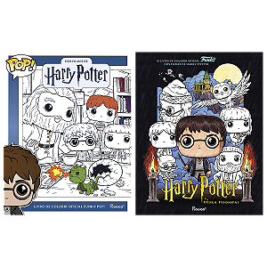 Livro Coleção HP de desenhar: Livro de colorir oficial Funko Po...