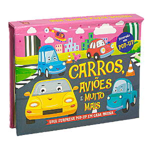 Livro Carros, Aviões E Muito Mais: Uma Surpresa Pop-Up Em...