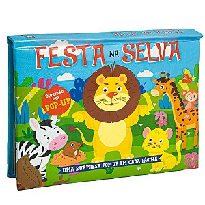 Livro Festa Na Selva: Uma Surpresa Pop-Up Em Cada Página