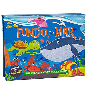 Livro Fundo Do Mar: Uma Surpresa Pop-Up Em Cada Página