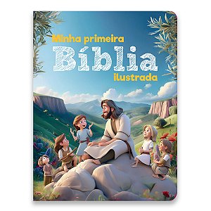 Livro Minha Primeira Bíblia Ilustrada
