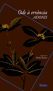 Livro Ode à errância
