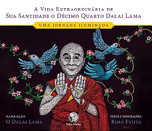 Livro Vida extraordináriade SS o Décimo Quarto Dalai Lama...