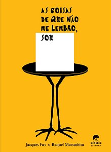Livro As coisas de que não me lembro, sou
