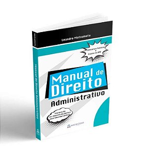 Livro Manual de direito administrativo