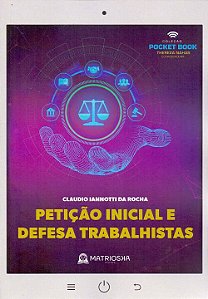 Livro Petição Inicial E Defesa Trabalhistas - 01Ed/22