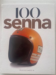 Livro 100 Senna - Capa Capacete