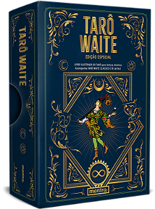 Livro Tarô Waite Edição Especial: livro ilustrado do Taro...