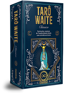 Livro Tarot Waite Clássico – Deck com 78 cartas ilustrada...