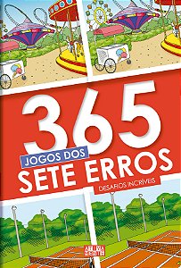 Livro 365 jogos dos sete erros