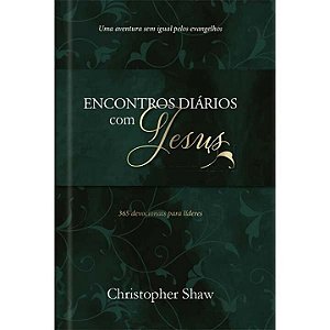 Livro Encontros diários com Jesus - Luxo: Encontros trans...