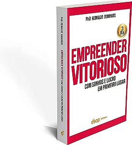 Livro Empreender vitorioso com sonhos e lucro em primeiro...