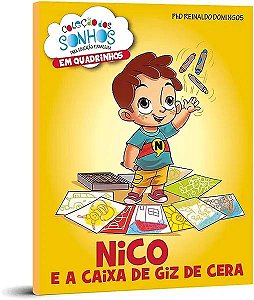 Livro Nico e a caixa de giz de cera