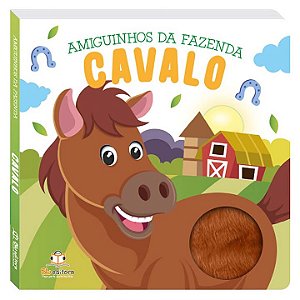Livro Amiguinhos Da Fazenda - Cavalo