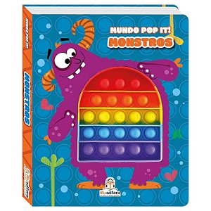 Livro Mundo Pop It! - Monstros