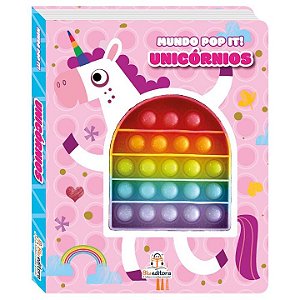 Livro Mundo Pop It! - Unicórnios