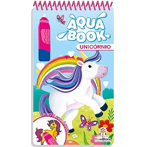 Livro Aqua Book: Unicornio