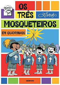 Livro Os três mosqueteiros em quadrinhos