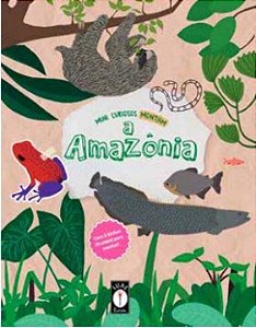 Livro Mini Curiosos Montam: Amazonia