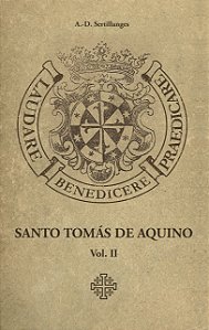 Livro Santo Tomás De Aquino - Vol. Ii
